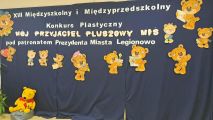 XIII Międzyszkolny i Międzyprzedszkolny Konkurs Plastyczny "MÓJ PRZYJACIEL-PLUSZOWY MIŚ",