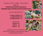 Świetlicowy konkurs plastyczny "Najpiękniejsza bombka bożonarodzeniowa",