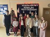 Finał Mikołajkowego Konkursu Recytatorskiego - klasy 4-6, 
