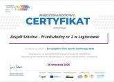 Międzynarodowe certyfikaty dla SP2!, 